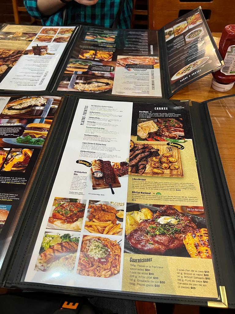 Bennigan's Menu - Image 1